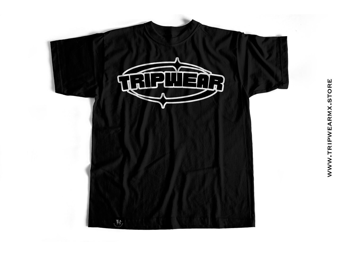 "TRIPWEAR" Black Tee.